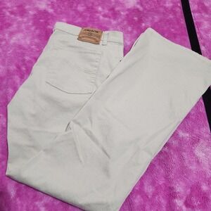 Jordache Jeans Women's Jeans 17/18‎ Long Low Rise Bootcut Beige Stretch Denim